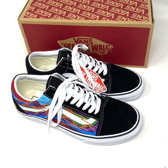 VANS Old Skool Sneakers Skate Women Low Top Black Suede Canvas Shoes VN0A5JMIBML - Picture 7 of 11